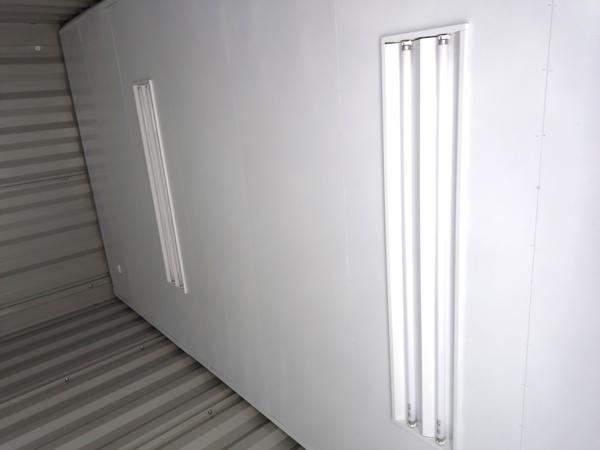 岩手県盛岡営業所/総合展示場の新棟ユニットハウス・プレハブ・コンテナハウス38MSL(2.43坪)の各設備の照明器具