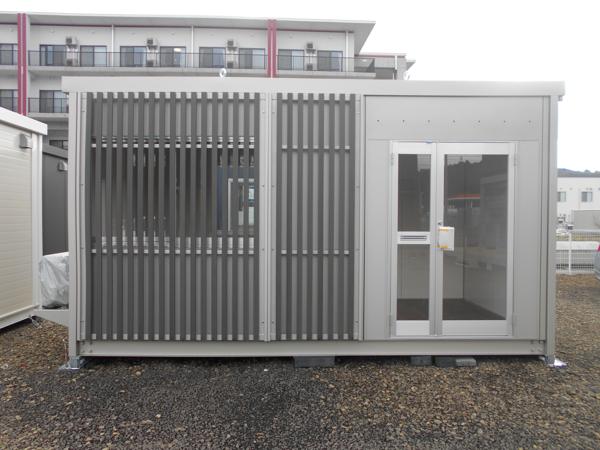 宮城県仙台茂庭店/展示場の新棟ユニットハウス・プレハブ・コンテナハウス47MSL(3.02坪)の本体の外観