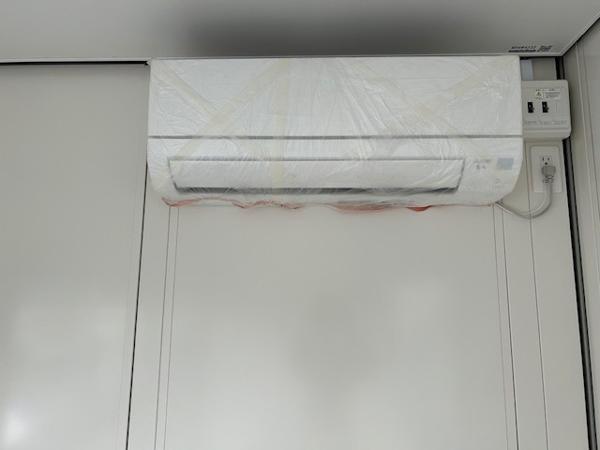茨城県土浦出張所/展示場の新棟ユニットハウス・プレハブ・コンテナハウス47MSL(3.02坪)の各設備のエアコン