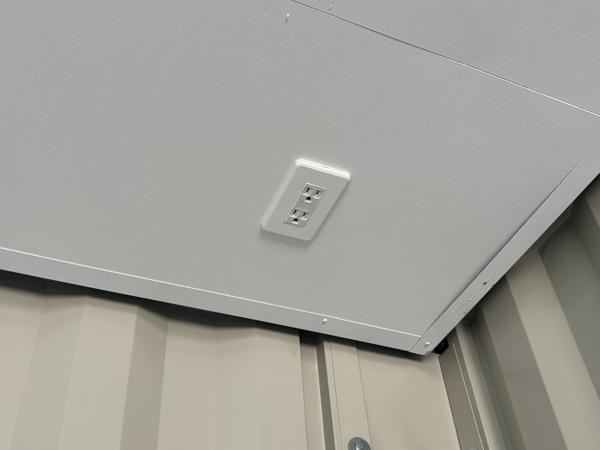 茨城県小美玉店/展示場の中古ユニットハウス・プレハブ・コンテナハウスCT-41JG(2.83坪)の各設備のコンセント