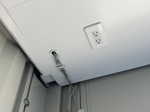 茨城県小美玉店/展示場の中古ユニットハウス・プレハブ・コンテナハウスCT-41JG(2.83坪)の各設備のコンセント