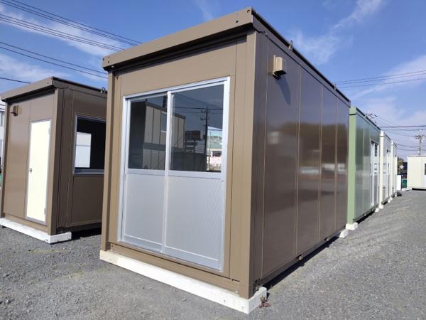 茨城県小美玉店/展示場の中古ユニットハウス・プレハブ・コンテナハウスCT-41J(2.83坪)の本体の外観