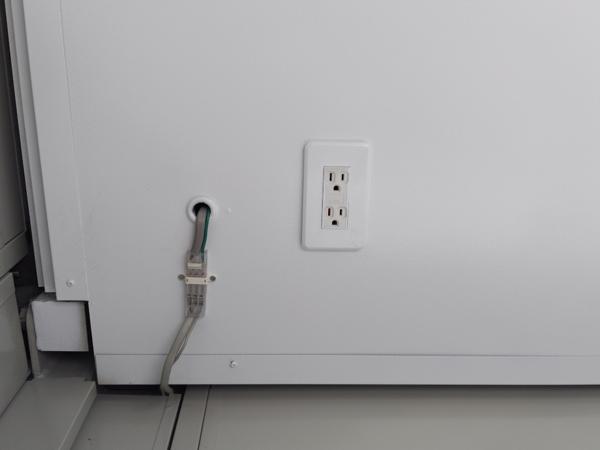 茨城県小美玉店/展示場の中古ユニットハウス・プレハブ・コンテナハウスCT-41J(2.83坪)の各設備のコンセント