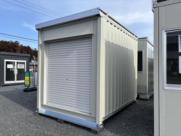 茨城県小美玉店/展示場の中古ユニットハウス・プレハブ・コンテナハウスCT-32JG(2.16坪)の本体の外観