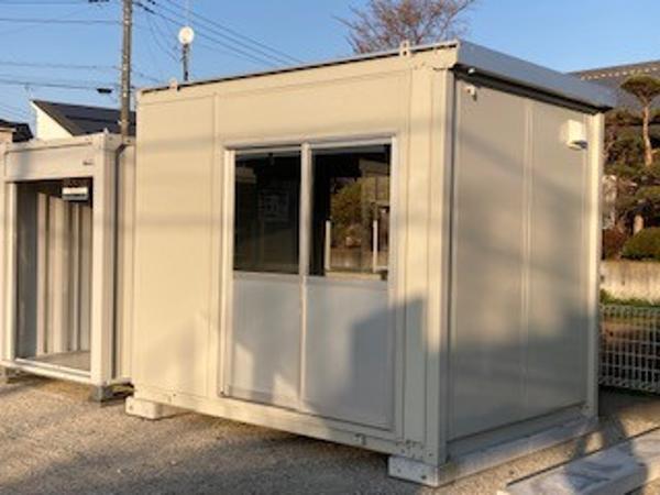 神奈川県厚木店/展示場の中古ユニットハウス・プレハブ・コンテナハウスCT-32J(2.16坪)の本体の外観