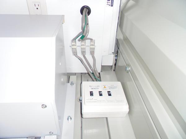 鳥取県米子店/展示場の中古ユニットハウス・プレハブ・コンテナハウスCT-41JG(2.83坪)の各設備の分電盤