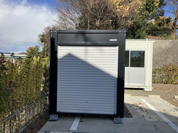 神奈川県伊勢原店/展示場の新棟ユニットハウス・プレハブ・コンテナハウスPanda3.0 PS3T(1.60坪)の本体の外観