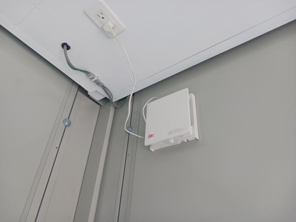 香川県高松出張所/展示場の中古ユニットハウス・プレハブ・コンテナハウスCT-41J(2.83坪)の各設備の換気扇