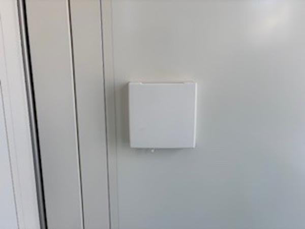 大分県大分東店/展示場の新棟ユニットハウス・プレハブ・コンテナハウス47MSL(3.02坪)の各設備の給気口