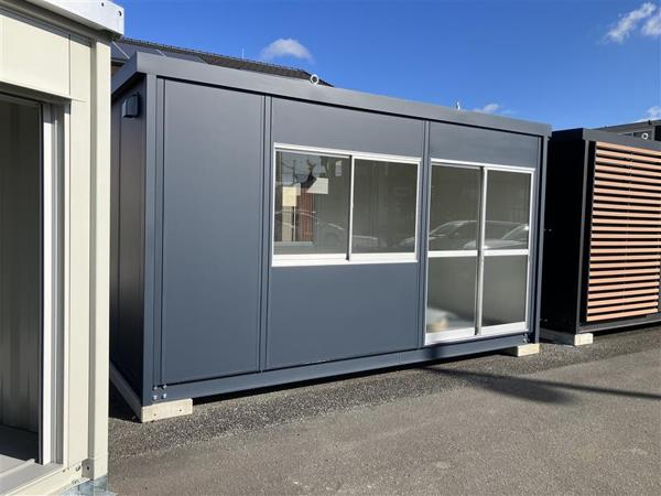 徳島県徳島店/展示場の新棟ユニットハウス・プレハブ・コンテナハウス47MSL(3.02坪)の本体の外観