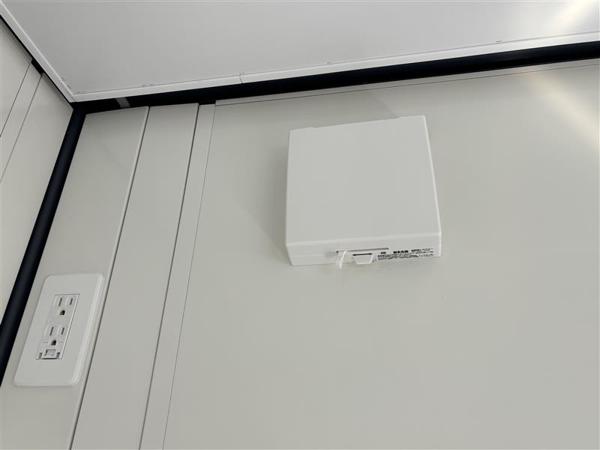 徳島県徳島店/展示場の新棟ユニットハウス・プレハブ・コンテナハウス38MSL(2.43坪)の各設備の給気口