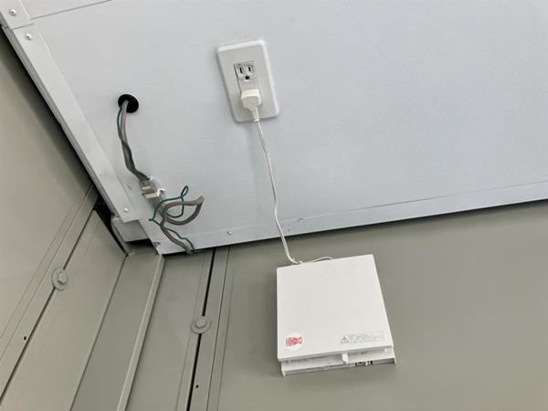 香川県東かがわ店/展示場の中古ユニットハウス・プレハブ・コンテナハウスCT-32J(2.16坪)の各設備の換気扇