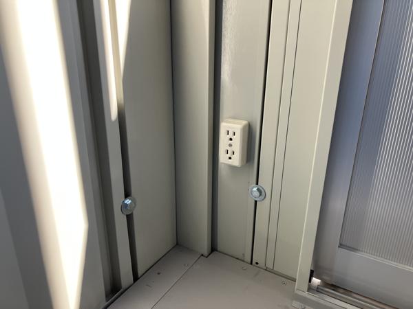 香川県東かがわ店/展示場の中古ユニットハウス・プレハブ・コンテナハウスCT-32JG(2.16坪)の各設備のコンセント
