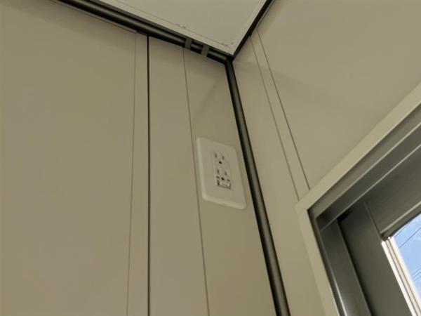 香川県東かがわ店/展示場の新棟ユニットハウス・プレハブ・コンテナハウス47MSL(3.02坪)の各設備のコンセント