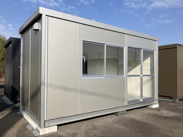 香川県東かがわ店/展示場の新棟ユニットハウス・プレハブ・コンテナハウス47MSL(3.02坪)の本体の外観