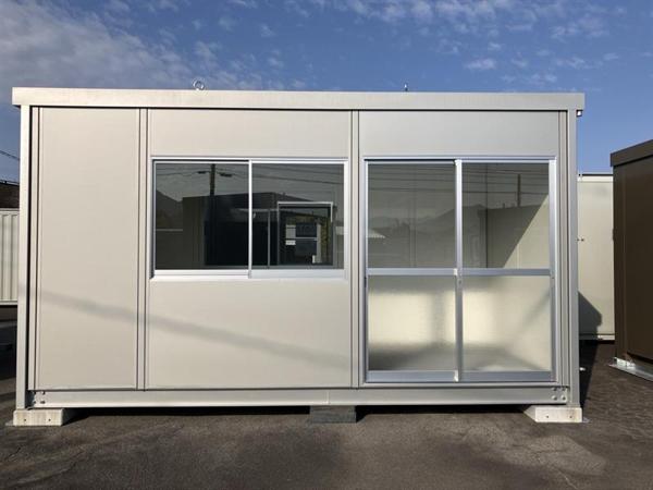 香川県東かがわ店/展示場の新棟ユニットハウス・プレハブ・コンテナハウス47MSL(3.02坪)の本体の外観