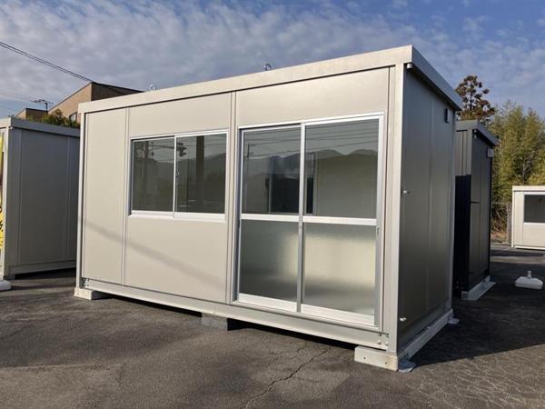 香川県東かがわ店/展示場の新棟ユニットハウス・プレハブ・コンテナハウス47MSL(3.02坪)の本体の外観