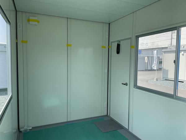 熊本県熊本北店/展示場の新棟ユニットハウス・プレハブ・コンテナハウス38MSL(2.43坪)の本体の内観