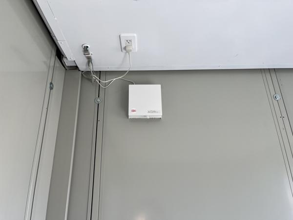 山梨県笛吹一宮店/展示場の中古ユニットハウス・プレハブ・コンテナハウスCT-32J(2.16坪)の各設備の換気扇