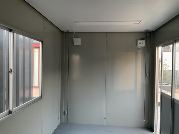 愛知県小牧総合展示場の中古ユニットハウス・プレハブ・コンテナハウスCT-41J(2.83坪)の本体の内観