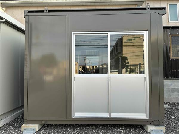 大分県大分東店/展示場の中古ユニットハウス・プレハブ・コンテナハウスCT-32J(2.16坪)の本体の外観