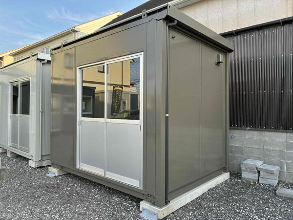 大分県大分東店/展示場の中古ユニットハウス・プレハブ・コンテナハウスCT-32J(2.16坪)の本体の外観