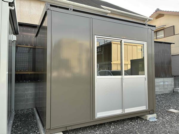 大分県大分東店/展示場の中古ユニットハウス・プレハブ・コンテナハウスCT-32J(2.16坪)の本体の外観