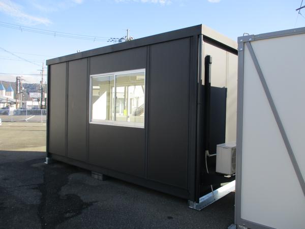 京都府亀岡店/展示場の新棟ユニットハウス・プレハブ・コンテナハウス47MSL(3.02坪)の本体の外観