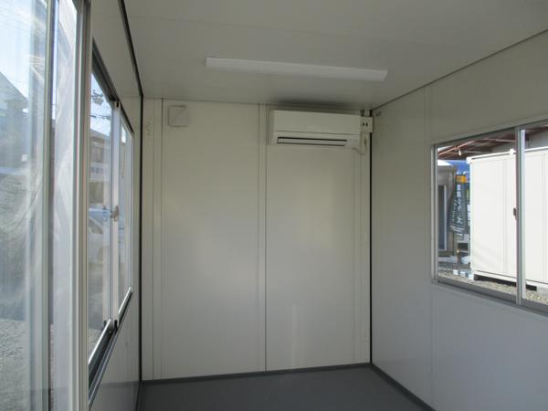 京都府亀岡店/展示場の新棟ユニットハウス・プレハブ・コンテナハウス47MSL(3.02坪)の本体の内観