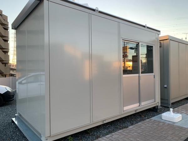 栃木県宇都宮戸祭店/展示場の中古ユニットハウス・プレハブ・コンテナハウスCT-41J(2.83坪)の本体の外観