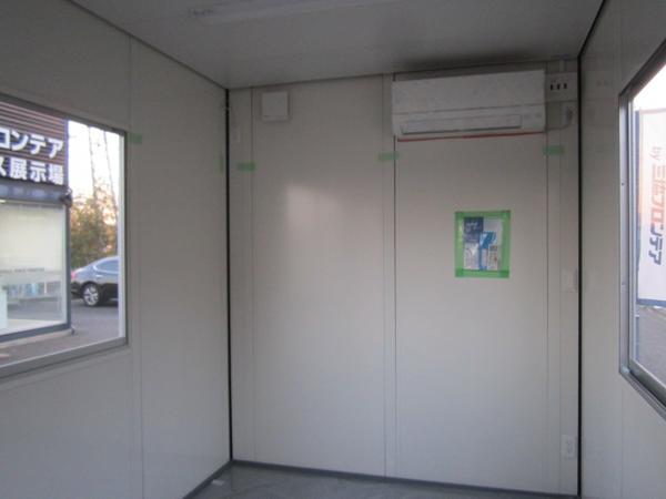 茨城県日立店/展示場の新棟ユニットハウス・プレハブ・コンテナハウス47MSL(3.02坪)の本体の内観