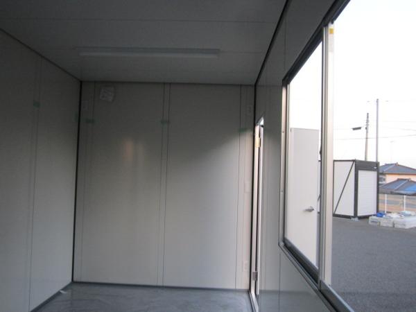 茨城県日立店/展示場の新棟ユニットハウス・プレハブ・コンテナハウス47MSL(3.02坪)の本体の内観