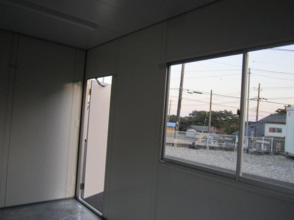 茨城県日立店/展示場の新棟ユニットハウス・プレハブ・コンテナハウス47MSL(3.02坪)の本体の内観
