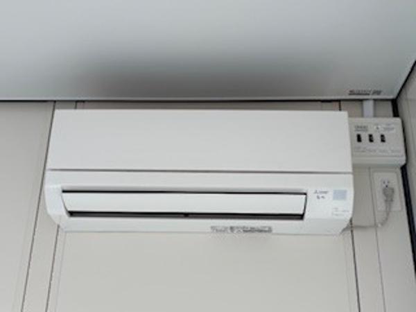 大分県大分東店/展示場の新棟ユニットハウス・プレハブ・コンテナハウス38MSL(2.43坪)の各設備のエアコン