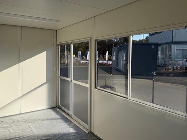 茨城県取手店/展示場の新棟ユニットハウス・プレハブ・コンテナハウス47MSL(3.02坪)の本体の内観