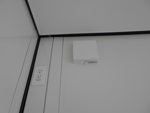 宮城県仙台茂庭店/展示場の新棟ユニットハウス・プレハブ・コンテナハウス38MSL(2.43坪)の各設備の給気口