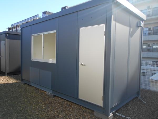 宮城県仙台茂庭店/展示場の新棟ユニットハウス・プレハブ・コンテナハウス47MSL(3.02坪)の本体の外観