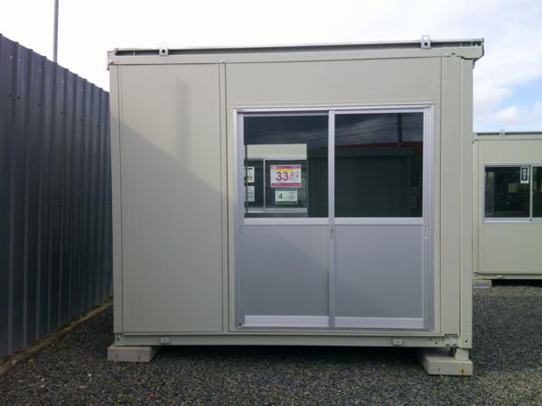 京都府木津川店/展示場の中古ユニットハウス・プレハブ・コンテナハウスCT-32J(2.16坪)の本体の外観