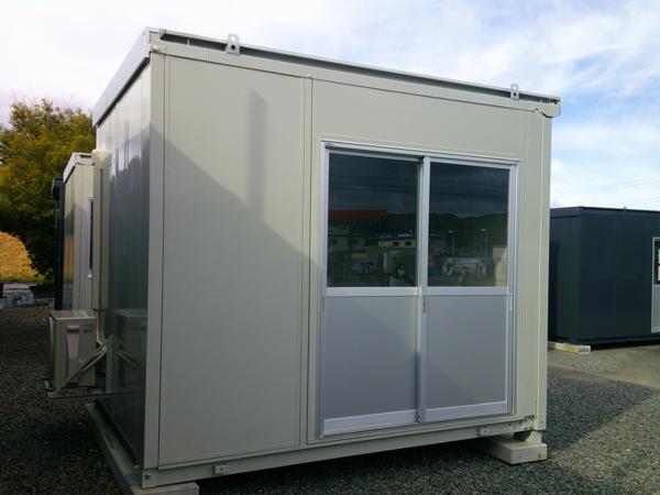 京都府木津川店/展示場の中古ユニットハウス・プレハブ・コンテナハウスCT-32J(2.16坪)の本体の外観