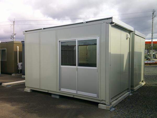 京都府木津川店/展示場の中古ユニットハウス・プレハブ・コンテナハウスCT-41J(2.83坪)の本体の外観