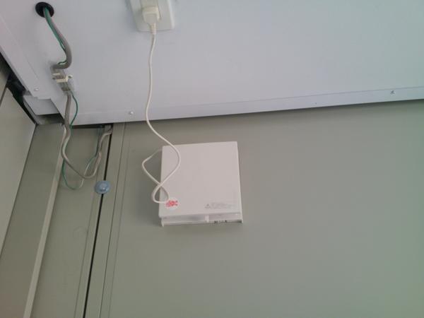 京都府木津川店/展示場の中古ユニットハウス・プレハブ・コンテナハウスCT-41J(2.83坪)の各設備の換気扇