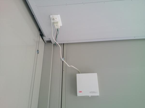 京都府木津川店/展示場の中古ユニットハウス・プレハブ・コンテナハウスCT-41J(2.83坪)の各設備の換気扇