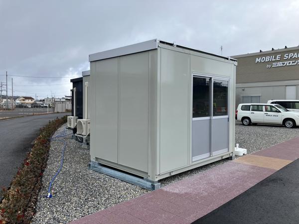 滋賀県栗東店/展示場の中古ユニットハウス・プレハブ・コンテナハウスCT-32J(2.16坪)の本体の外観