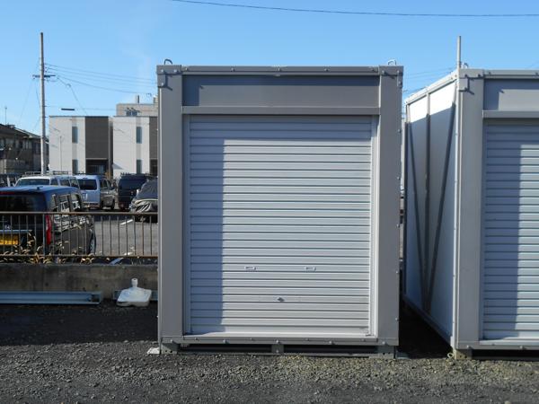 京都府宇治出張所/展示場の新棟ユニットハウス・プレハブ・コンテナハウスPanda2.0 PS2(1.06坪)の本体の外観