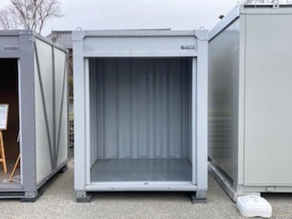 神奈川県厚木店/展示場の新棟ユニットハウス・プレハブ・コンテナハウスGORILLA(0.94坪)の本体の外観