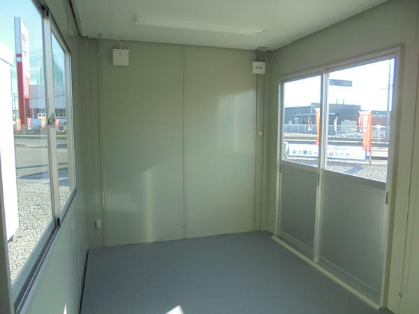 宮城県大崎店/展示場の中古ユニットハウス・プレハブ・コンテナハウスCT-41J(2.83坪)の本体の内観
