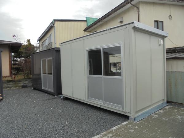 山形県山形出張所/総合展示場の中古ユニットハウス・プレハブ・コンテナハウスCT-41J(2.83坪)の本体の外観