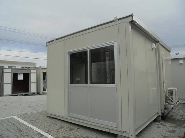 山形県山形出張所/総合展示場の中古ユニットハウス・プレハブ・コンテナハウスCT-32J(2.16坪)の本体の外観
