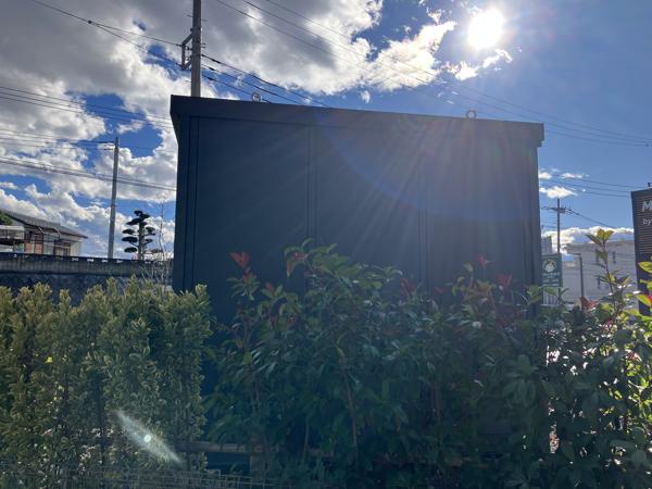 神奈川県伊勢原店/展示場の新棟ユニットハウス・プレハブ・コンテナハウス29MSL(1.84坪)の本体の外観