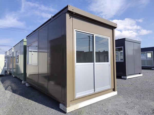 茨城県小美玉店/展示場の中古ユニットハウス・プレハブ・コンテナハウスCT-41J(2.83坪)の本体の外観